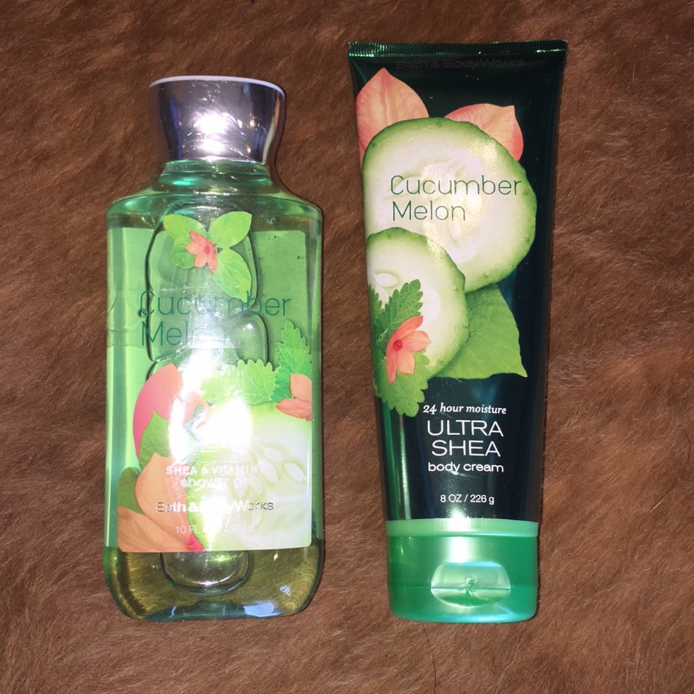 Bath and Body Works Cucumber Melon Set
